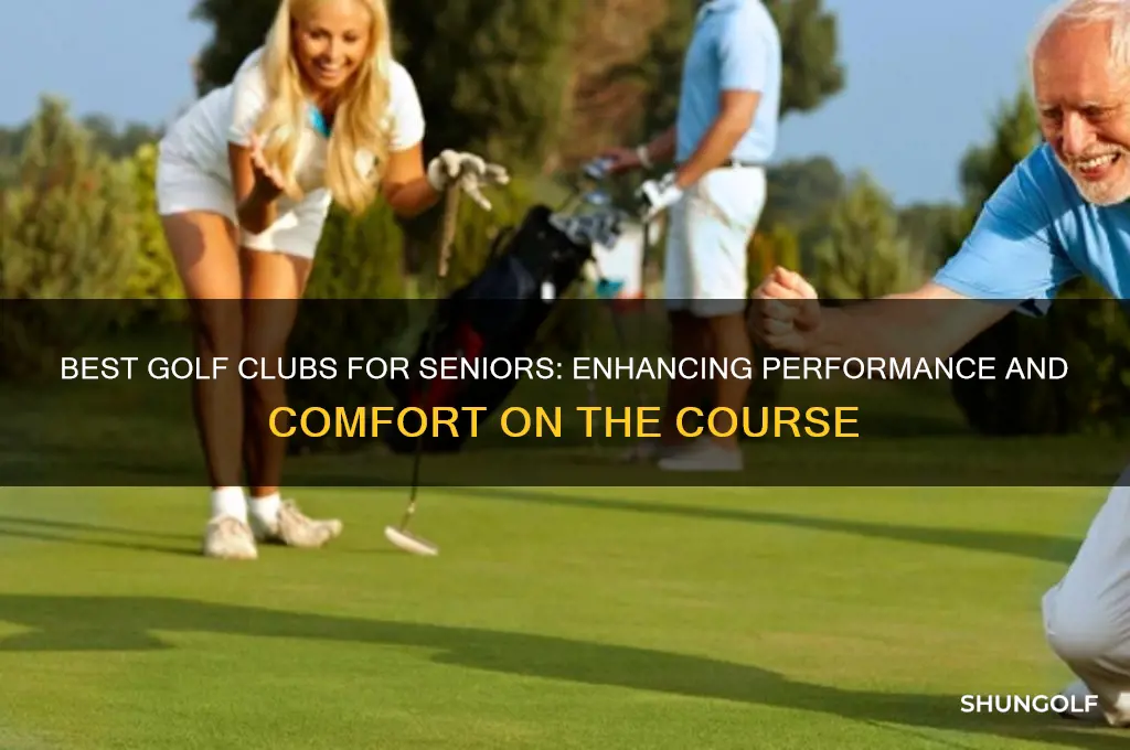 what type of clubs for a older golfer
