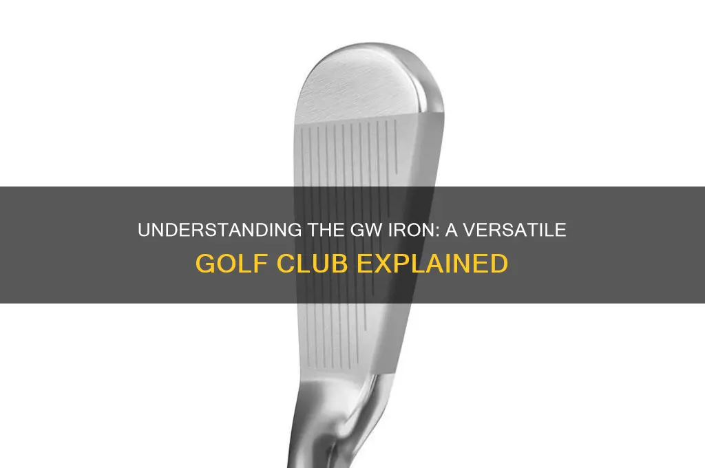 what type of golf club is an gw iron