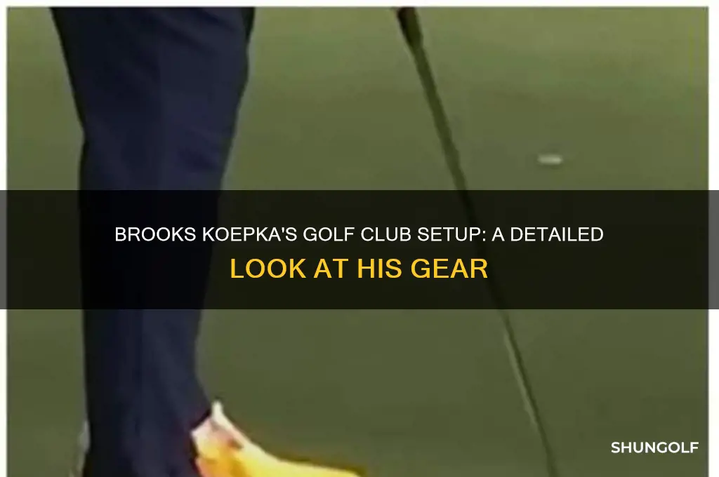 what type of golf clubs does koepke