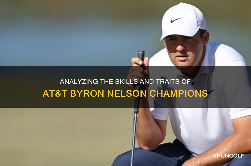 what type of golfer wins the at&t byron nelson