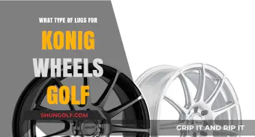 Choosing the Right Lugs for Konig Wheels on Your Golf