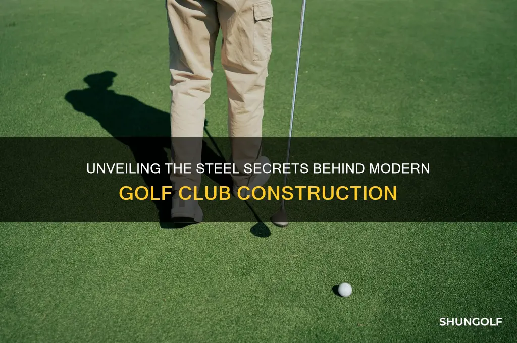 what type of steel are golf clubs made from