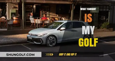 Golf Variant: How to Identify Your Model