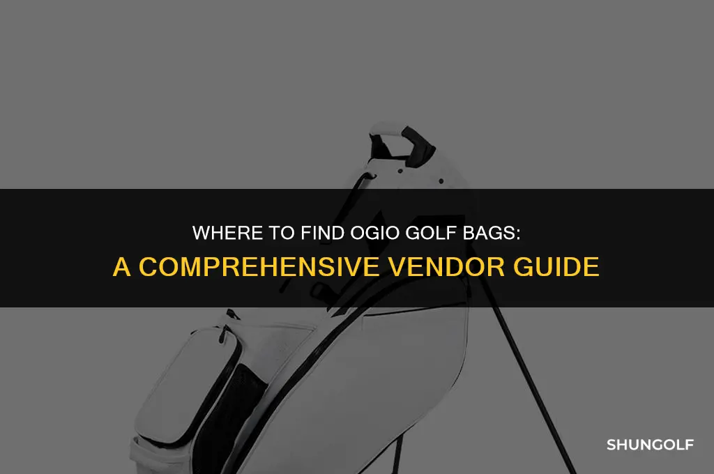 what vendors sell ogio golf bags