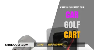 Understanding Club Car Golf Cart Voltage: A Comprehensive Guide