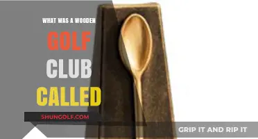 The Historic Name of Wooden Golf Clubs: Unveiling the 'Spoon' Legacy