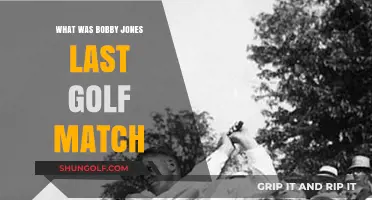 Bobby Jones' Final Round: The Story of His Last Golf Match