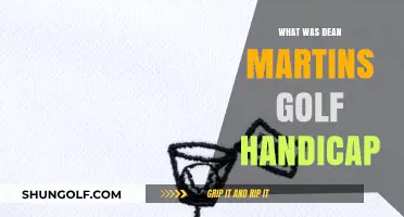 Dean Martin's Golf Handicap: Uncovering the Legend's Skill on the Greens