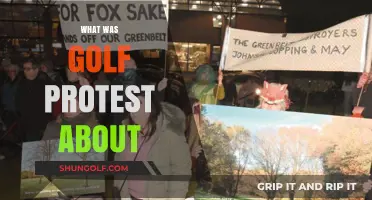Golf Protest: What Was It About?