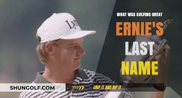 Unveiling the Legacy: Ernie's Iconic Last Name in Golf History