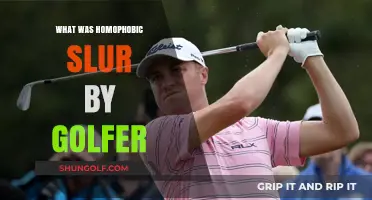 Golfer's Homophobic Slur: What Was Said?