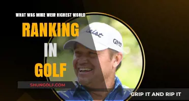 Mike Weir's Peak: His Highest World Golf Ranking Revealed