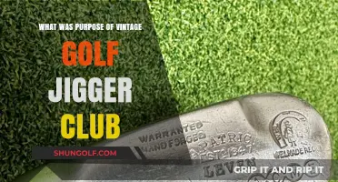 Unveiling the Unique Purpose of Vintage Golf Jigger Clubs
