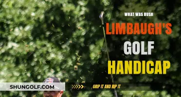 Rush Limbaugh's Golf Handicap: Uncovering the Conservative Icon's Game