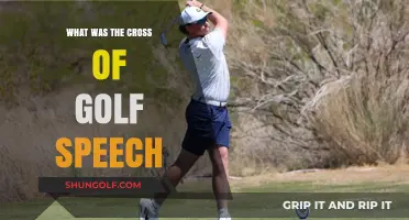 Understanding the Cross of Golf Speech: History, Meaning, and Legacy
