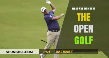 The Open Golf Cut: Understanding the Crucial Qualifying Threshold
