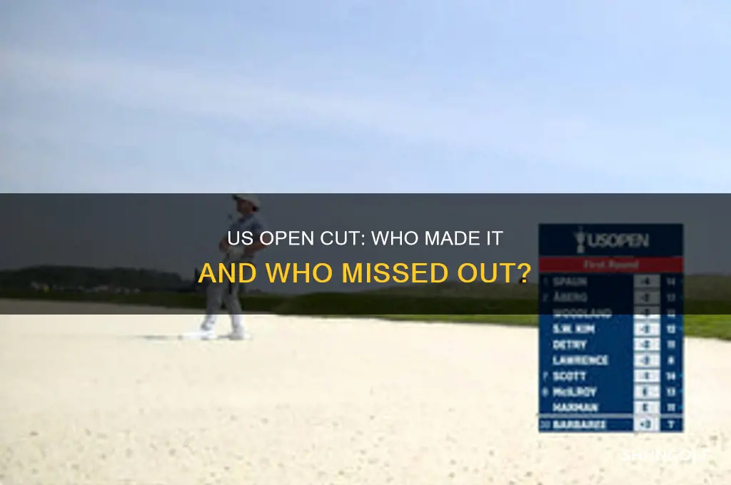 what was the cut for the us open