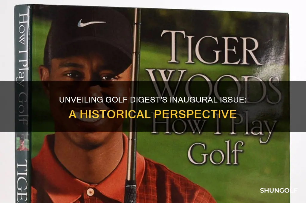 what was the first issue of golf digest