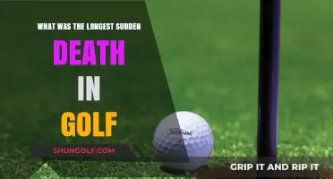 The Longest Sudden Death Golf Playoff in History: A Record-Breaking Battle