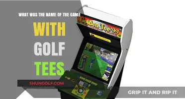 Uncovering the Name of the Classic Golf Tee Game