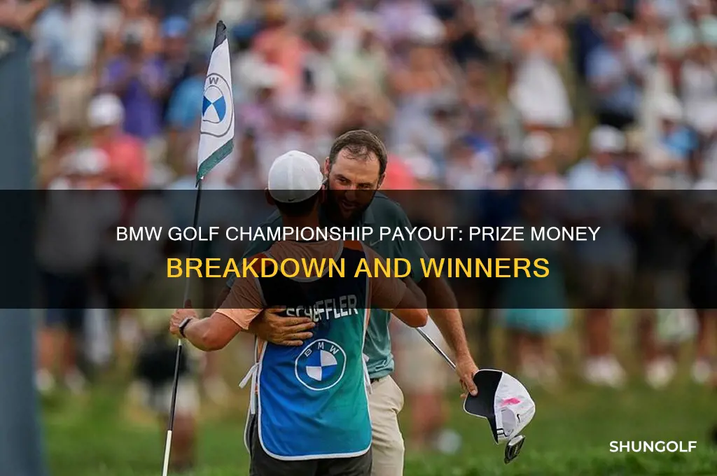 what was the payout for the bmw golf championship
