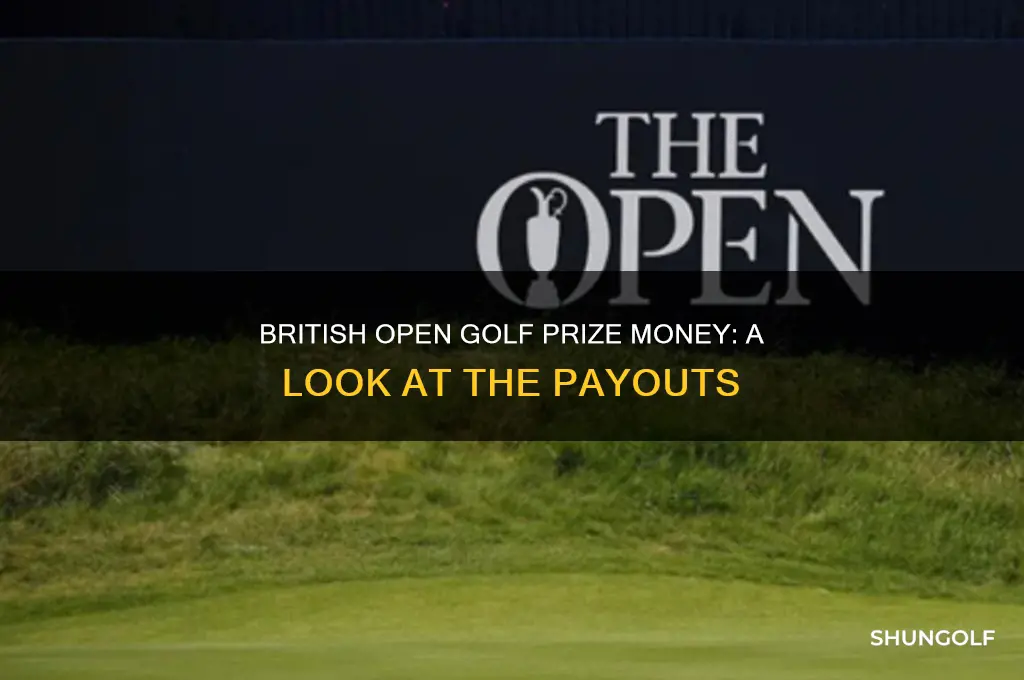 what was the prize money for the british open golf