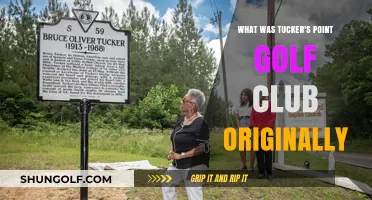 Unveiling Tucker's Point Golf Club's Original Purpose and History