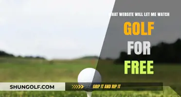 Free Golf Streaming: Top Websites to Watch Live Matches Online