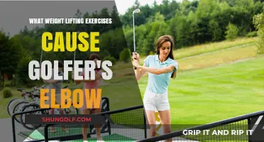 Lifting Exercises That Can Lead to Golfer's Elbow Pain