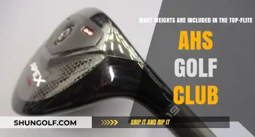 Top-Flite AHS Golf Club: Weights Included and Their Impact