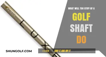 Too Stiff Golf Shafts: Impact on Swing, Accuracy, and Performance