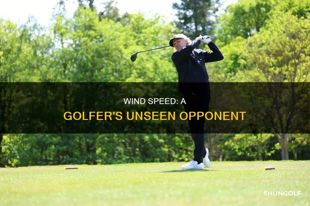 what wind speed affects golf