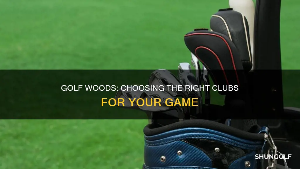 what woods do you need golf