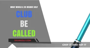 Understanding the 25-Degree Golf Club: Name, Use, and Benefits