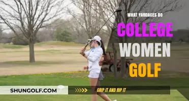 Women's College Golf: Yardage Challenges