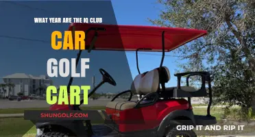 IQ Club Car Golf Cart: Unveiling Its Manufacturing Year