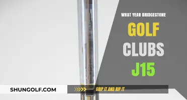 Bridgestone Golf Clubs J15: Release Year and Key Features