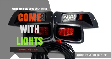 When Did Golf Carts Get Lights? A Historical Overview