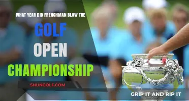 Frenchman's Historic Golf Open Championship Win: The Year Revealed
