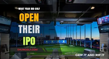 When Did Golf's IPO Tee Off: A Historical Overview