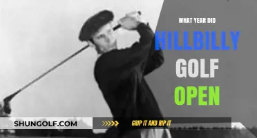 Hillbilly Golf's Opening Year: A Journey Back in Time