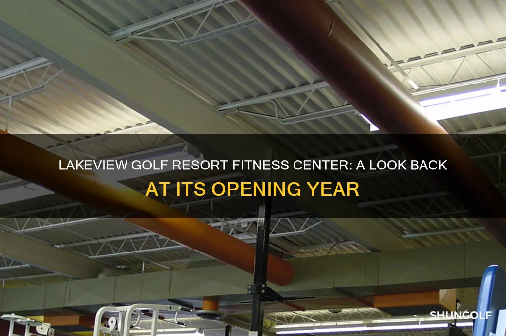 what year did lakeview golf resort open the fitness center