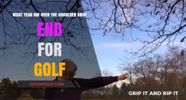 When Did the Over-the-Shoulder Golf Drop Shot Disappear?