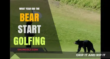 The Surprising History of Golfing Bears: A Timeline