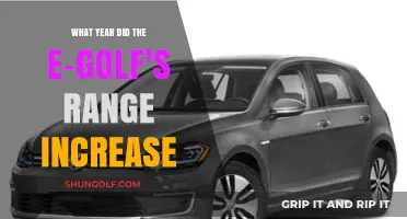 When Did the E-Golf's Range Extend Beyond 80 Miles?