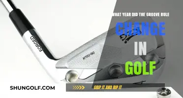 When Did Golf's Groove Rule Change Impact the Game?