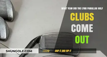 Lynx Parallax Golf Clubs Release Year: Unveiling the Launch Date