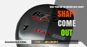 Unveiling the Matrix Golf Legacy Shaft: A Game-Changer in Golf Technology