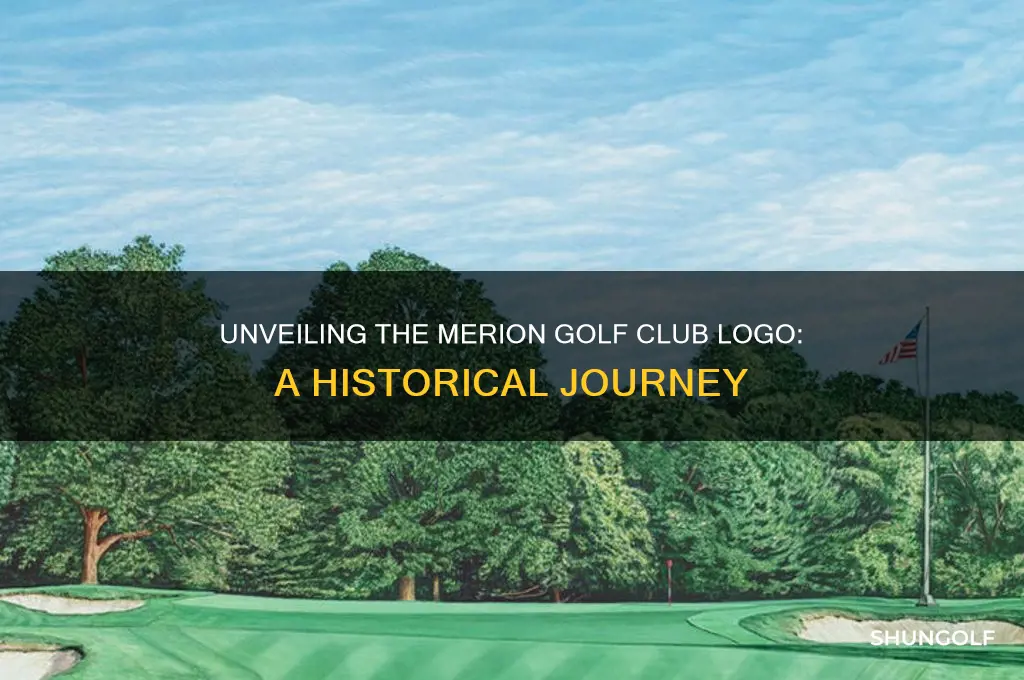 what year did the merion golf club logo come out