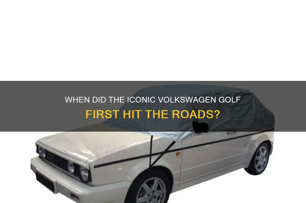 what year did the volkswagen golf come out